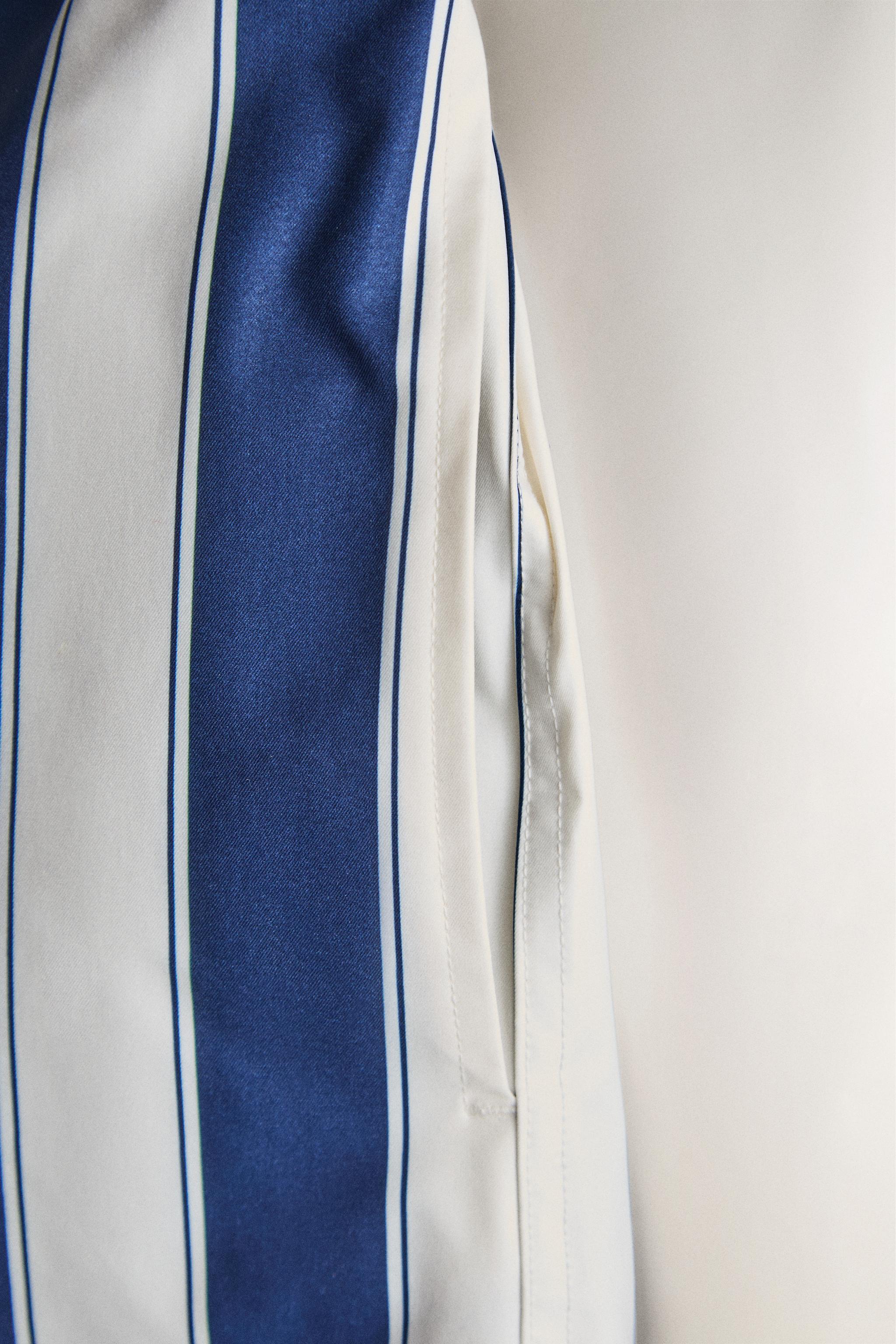 VERTICAL STRIPED BEACH SWIMSUIT